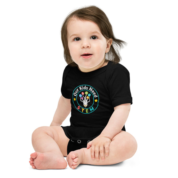 Our Kids Need Stem Baby short sleeve one piece