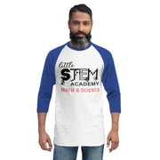 LITTLE STEM ACADEMY 3/4 Sleeve Raglan Shirt