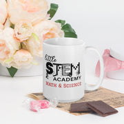 Little STEM Academy White Glossy Mug